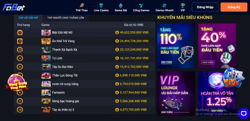 Bắn Cá Vui Nhộn, Nổ Hũ Khủng w188 game